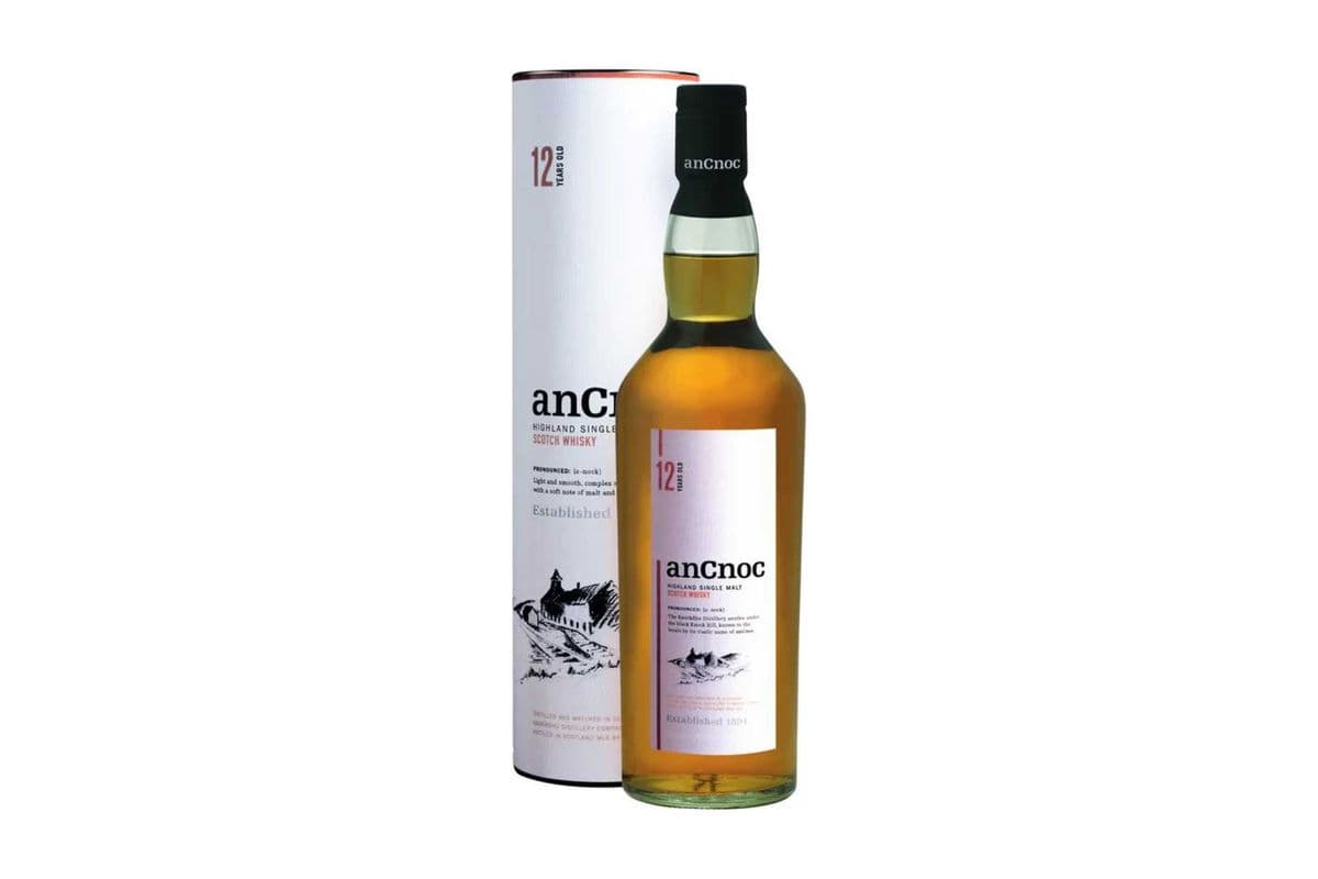 Ancnoc 12 Year Old (750 ml) *Speyside Single Malt Scotch* (1 x 750ML)