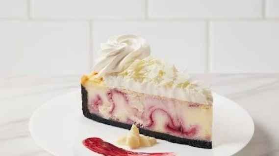 White Chocolate Raspberry Cheesecake