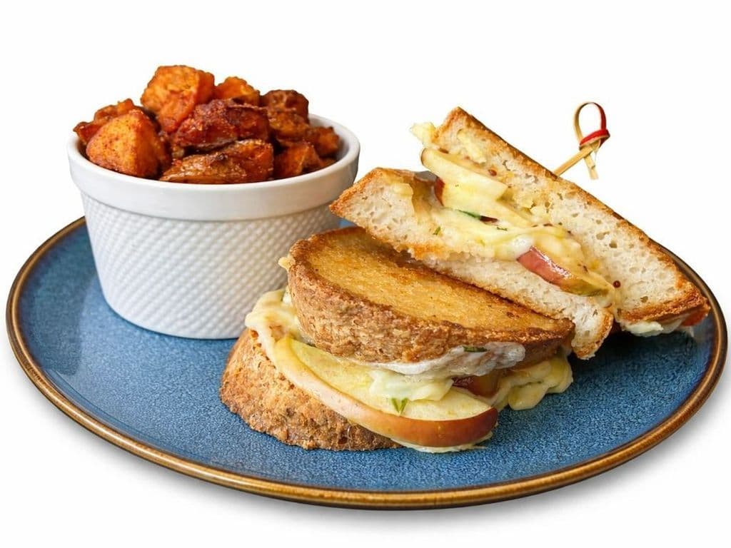 Apple Rosemary Grilled Cheese