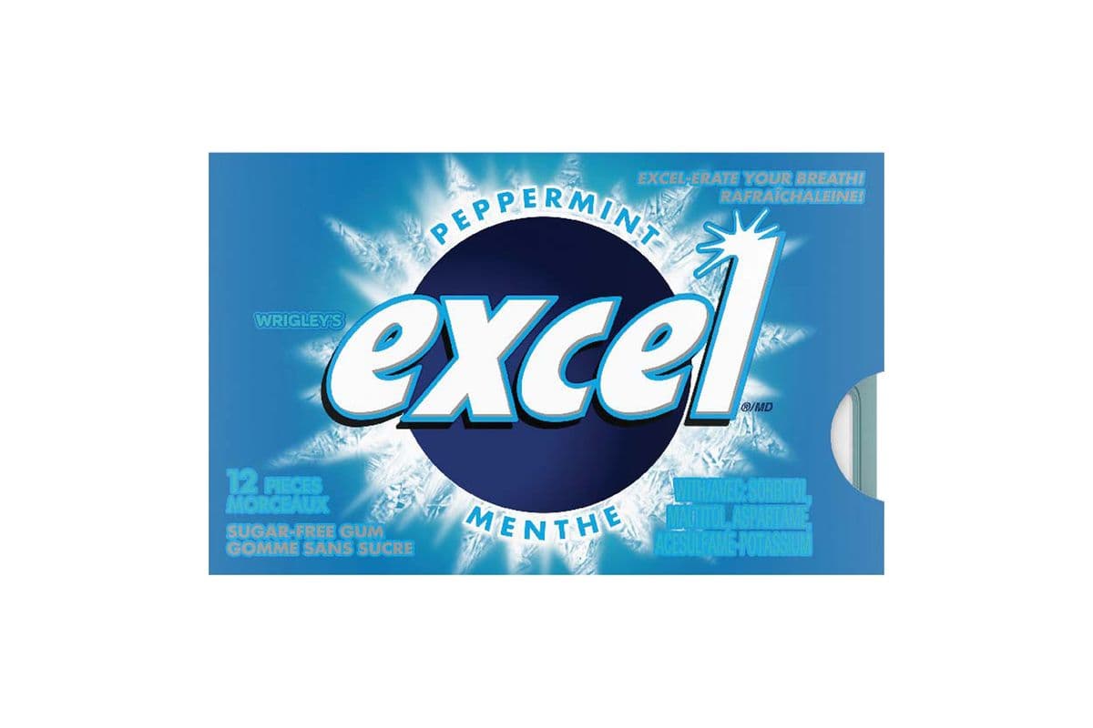 Excel Peppermint Sugarfree Gum