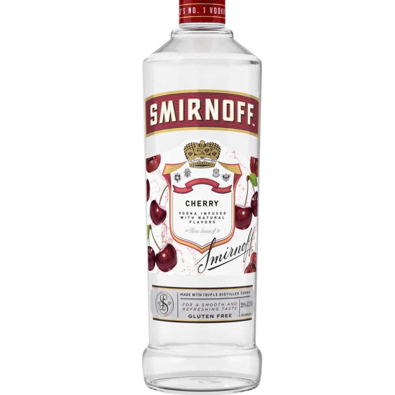 Smirnoff Cherry (750 ml) (1 x 750ml)
