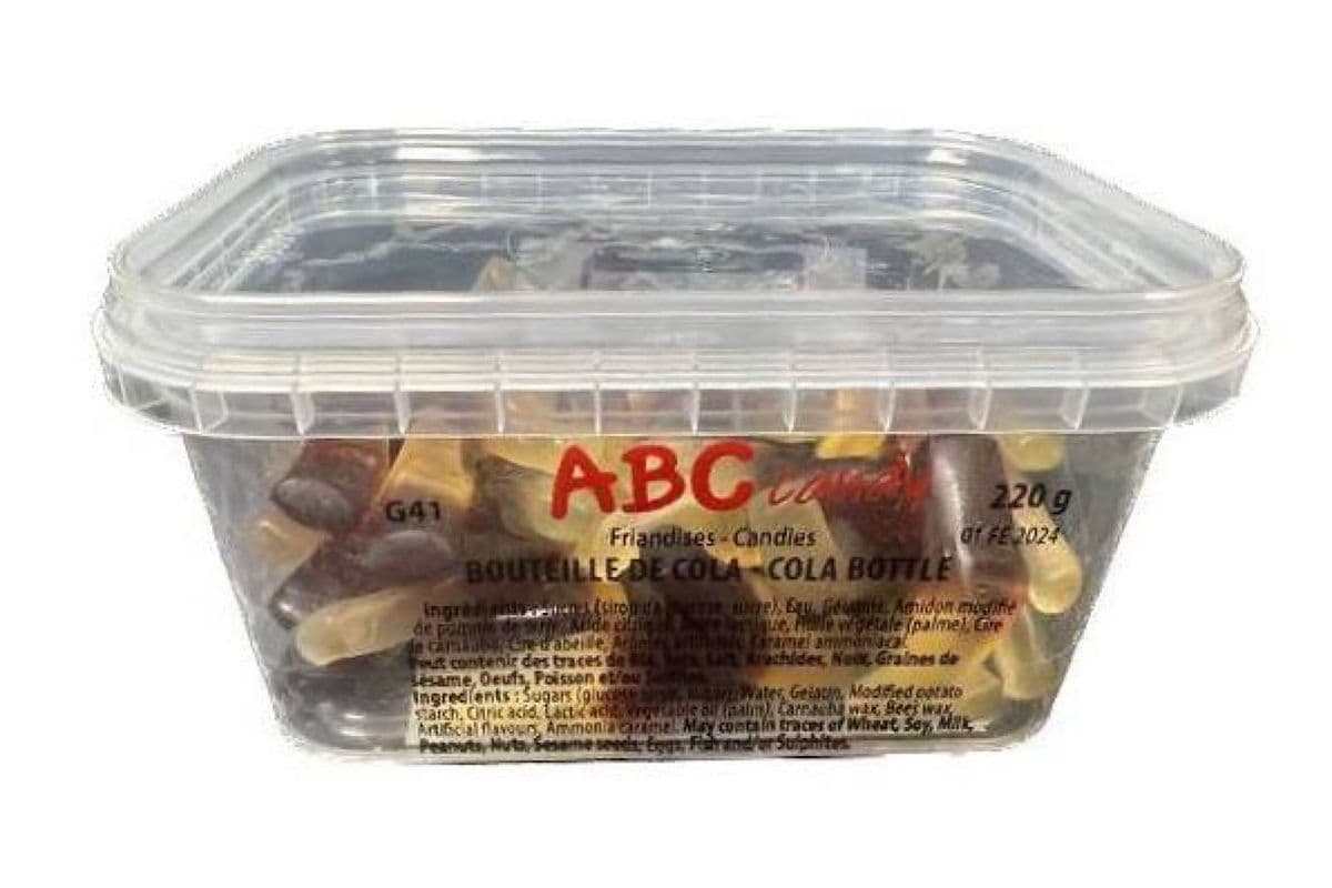 ABC Candy - Contenant - Bouteille de Cola / Container - Cola Bottle
