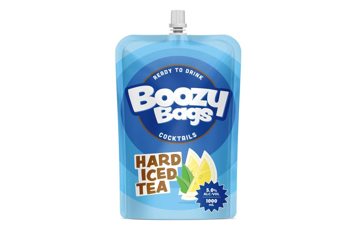 Boozy Bags Hard Iced Tea (1 x 1L)