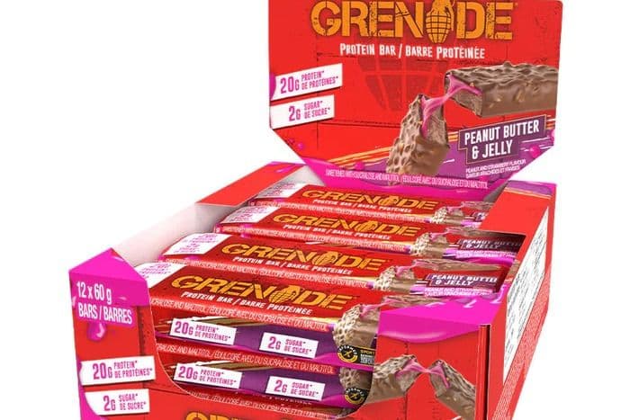 Grenade Peanut Butter Jelly Protein Bar (60 g)