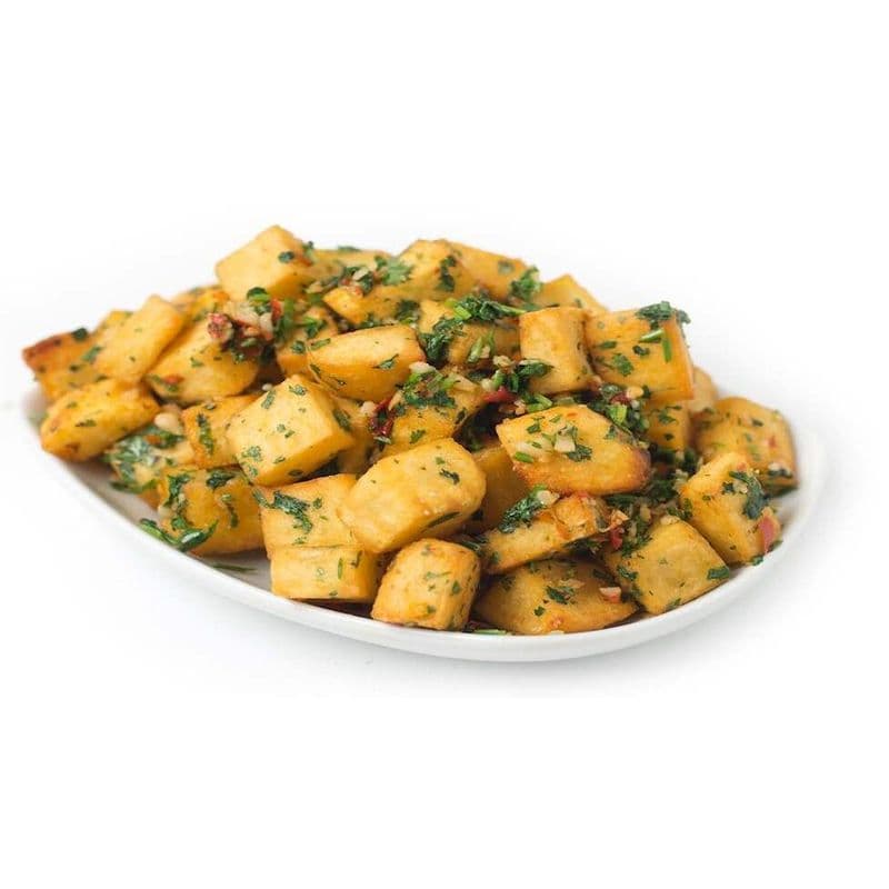 Spicy Garlic Potatoes
