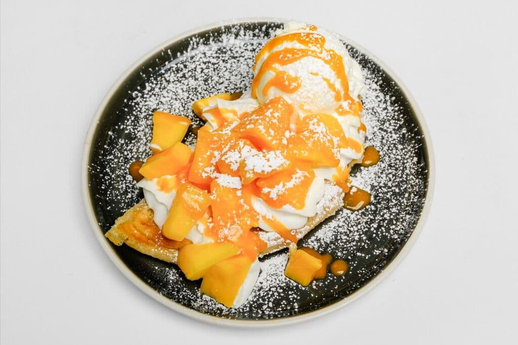 Loaded Real Mango Waffle