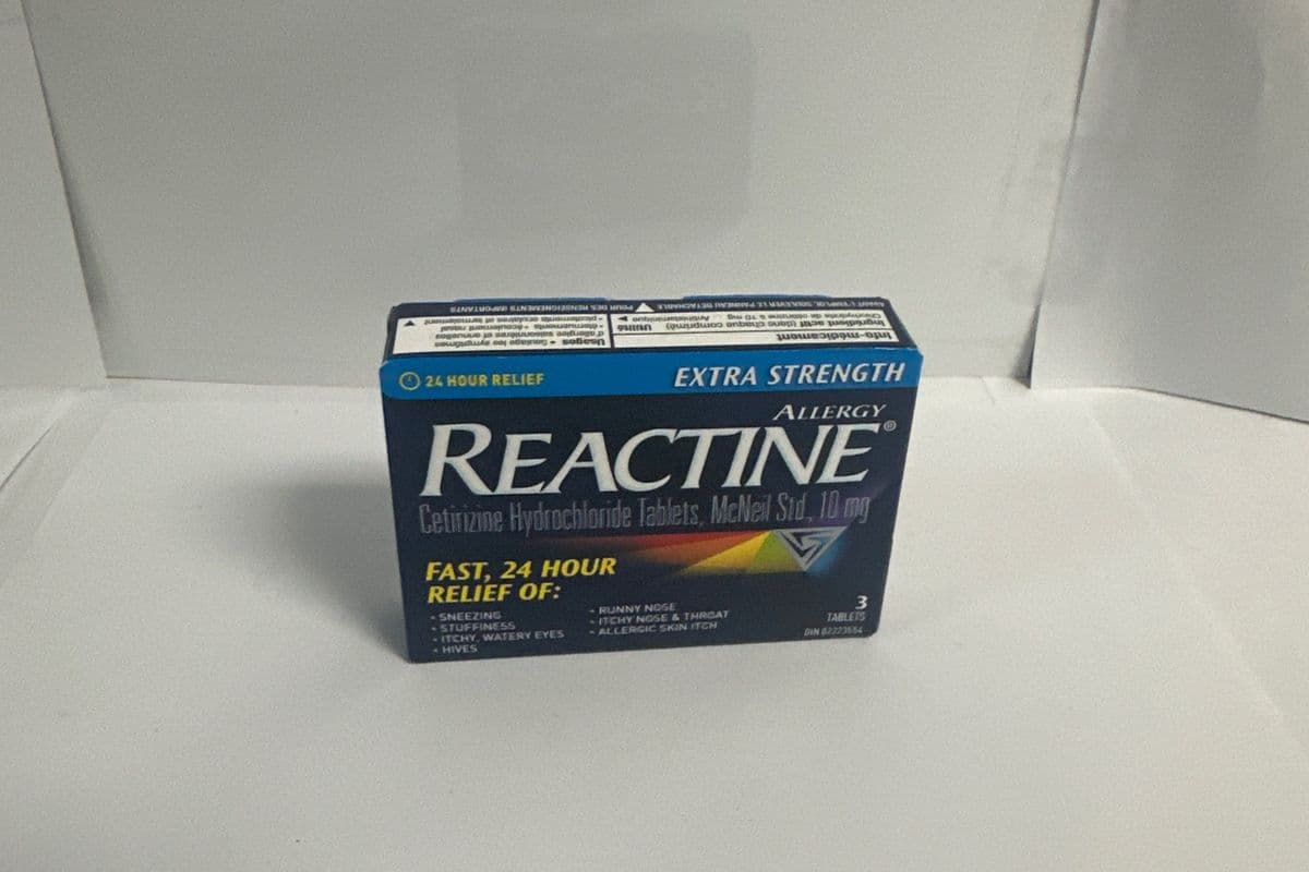 Reactine (3 Tablets)