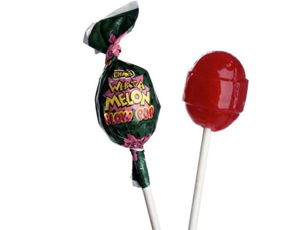 Charms BlowPop WhatAMelon Hard Candy Fruit Lollipop