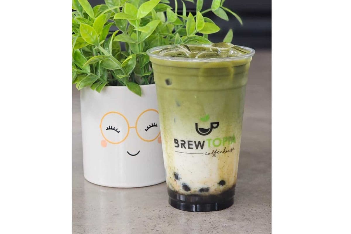 Brown Sugar Matcha with Fresh Milk