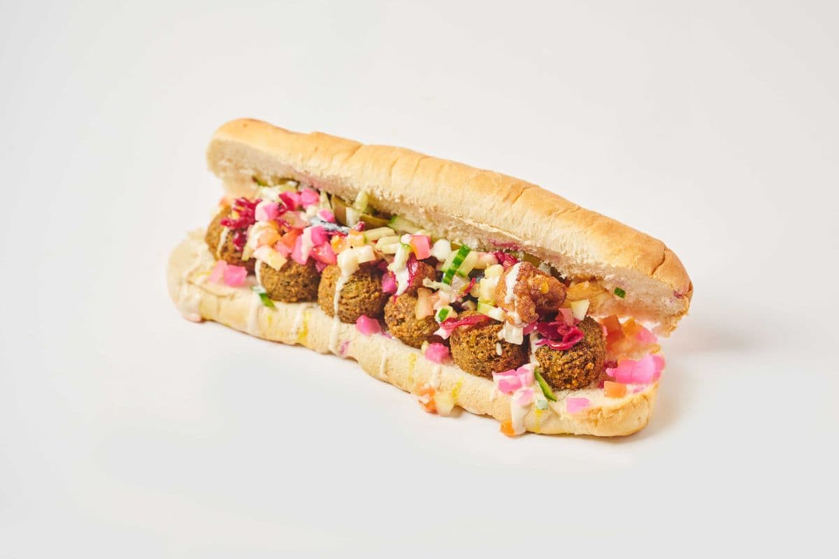 Sous-Marin Au Falafel / Falafel Sub Sandwich