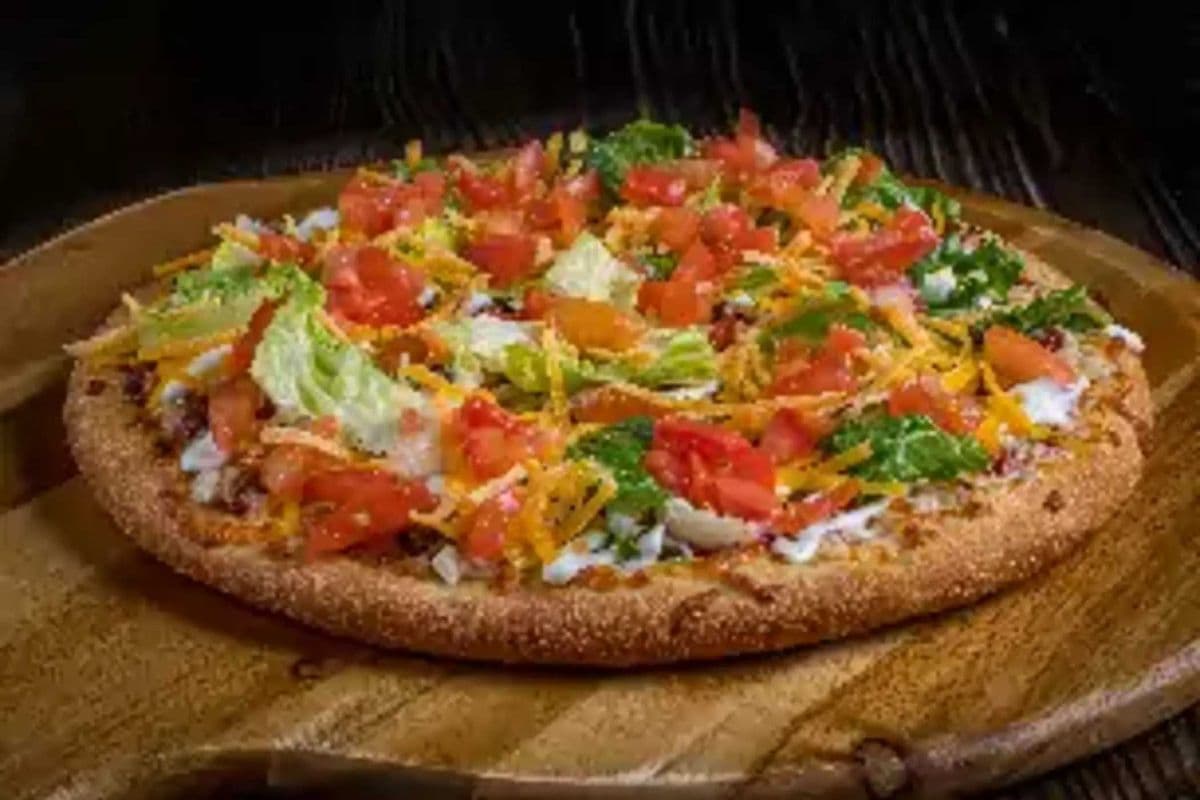 8" Personal Beef Taco Pizza