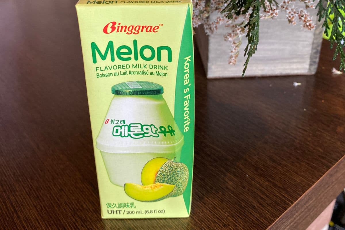 Korean Melon Milk메론우유