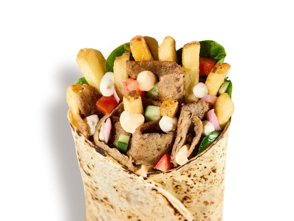 Fries Kebab Wrap