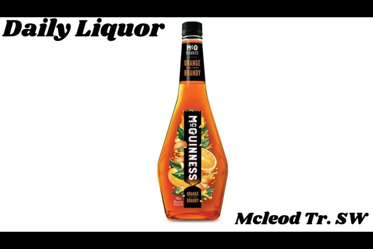 MCGUINNESS ORANGE BRANDY 750ML (1 x 750ML)