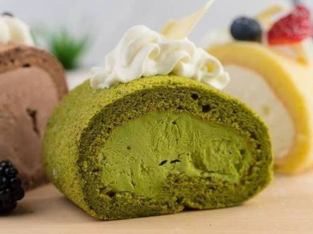 Roll cake - Matcha