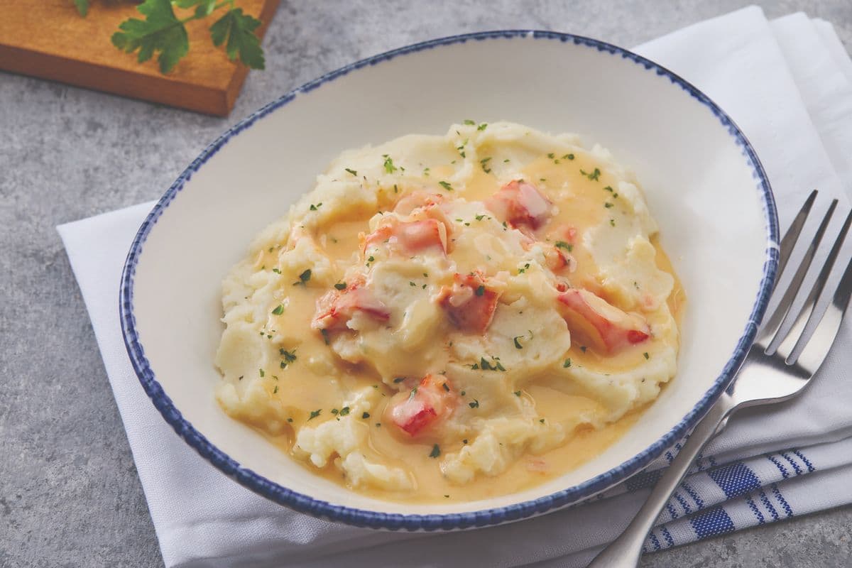Creamy Lobster Mashed Potatoes