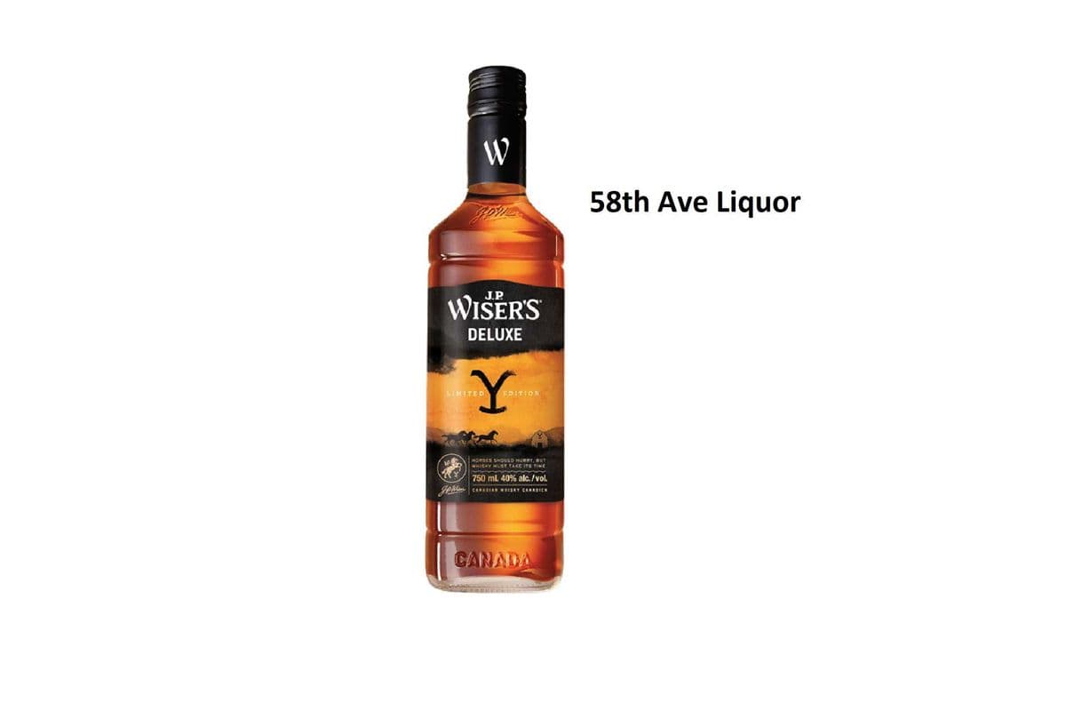 J.P. WISER'S DELUXE X YELLOWSTONE LE 750ML (1 x 750ML)