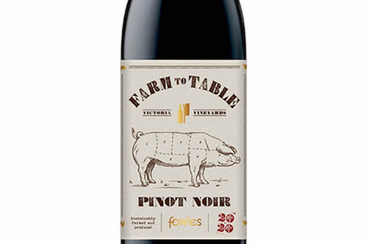 Farm to Table Pinot Noir 750ML (1 x 750 ml)