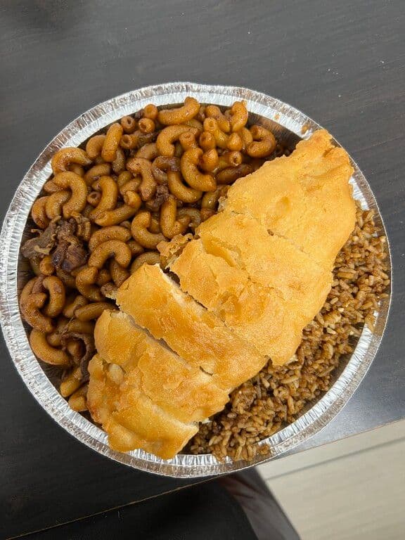 (E) ASSIETTES COMBINÉES - RIZ, NOUILLES ET SOO GUY