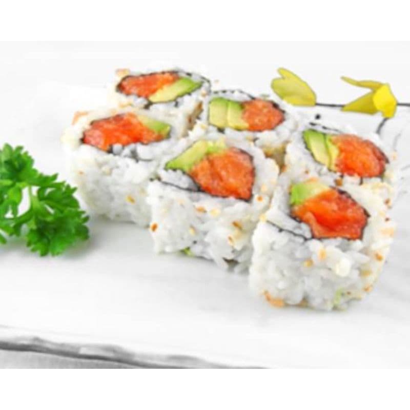 Salmon and Avocado Roll (8 pcs)