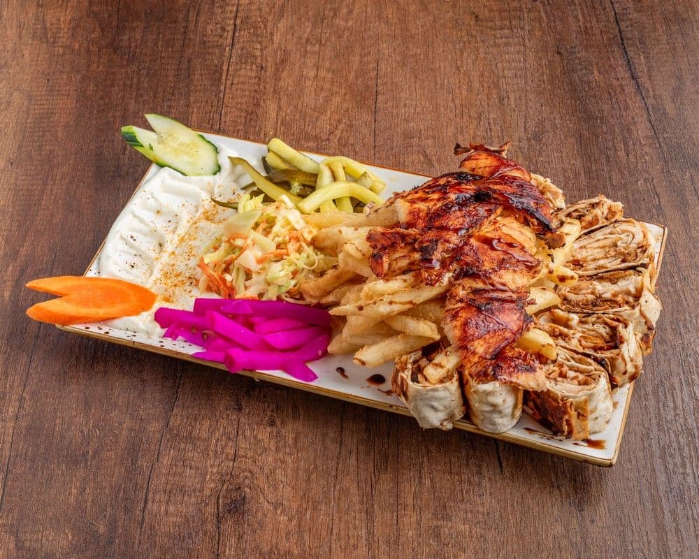 Chicken Arabi Platter