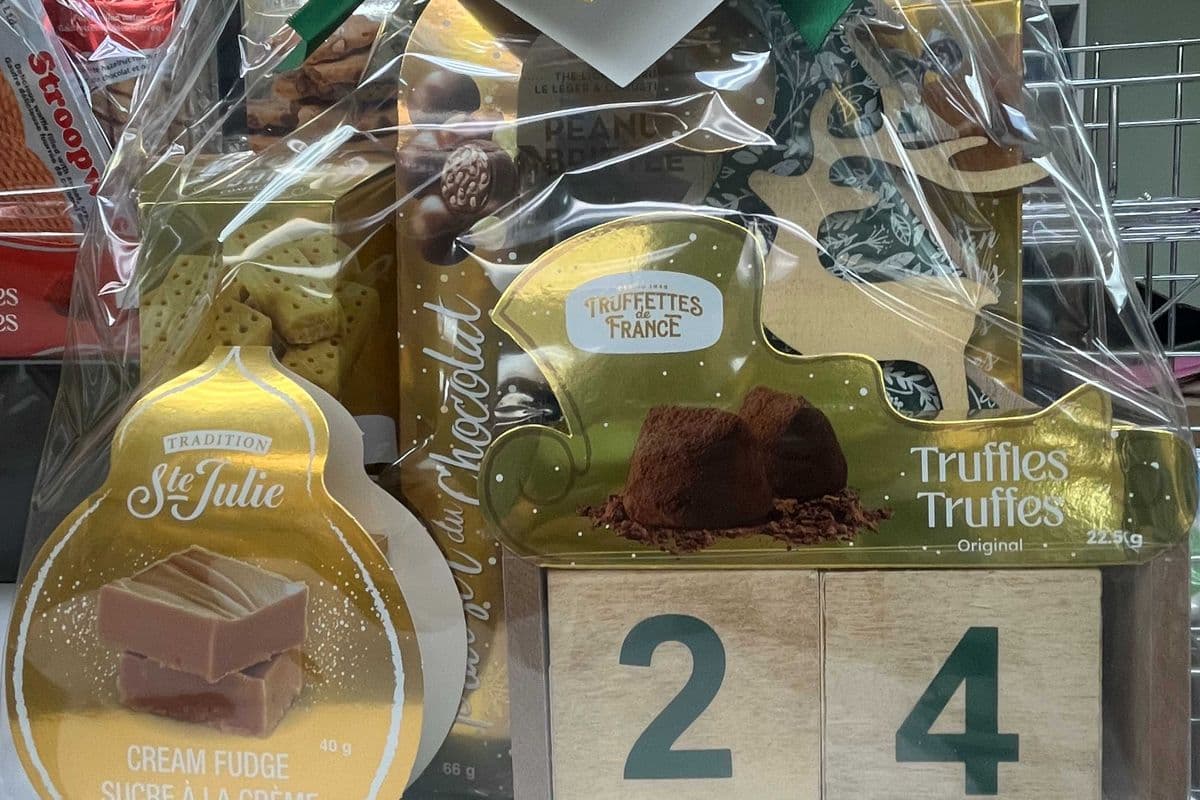 Christmas gift basket