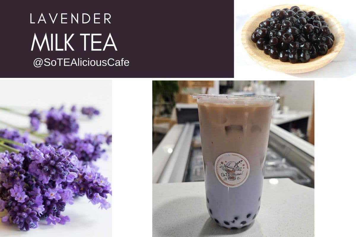 Lavender Milk Tea (700ml)