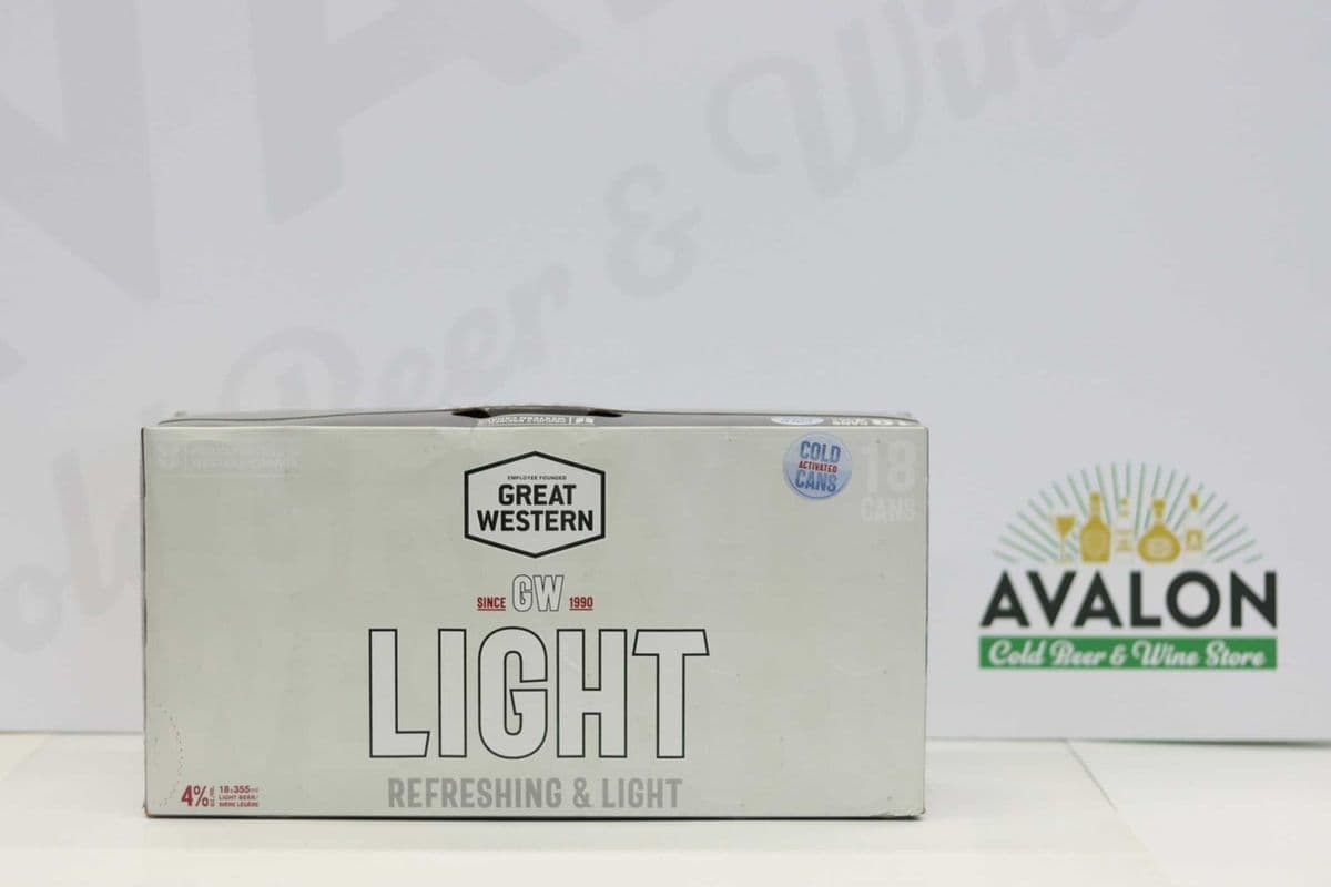 Great Western Light 18pk Can (18 x 355ml)