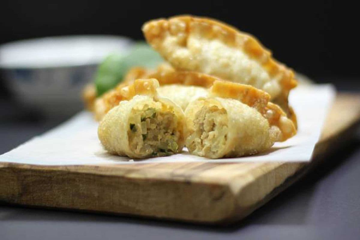 Vegetarian Deep Fried Dumpling(만두튀김)