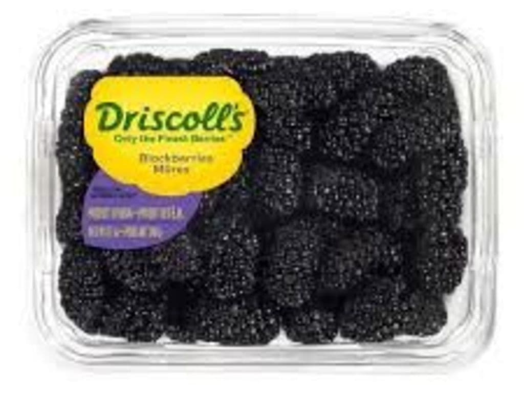 LARGE BOX BLACKBERRIES 12 OZ