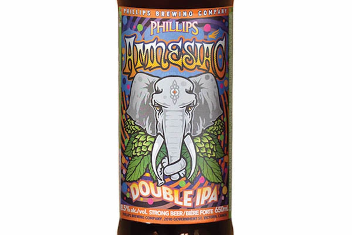 PHILLIPS AMNESIAC DBL IPA 650ML (1 x 650ML)