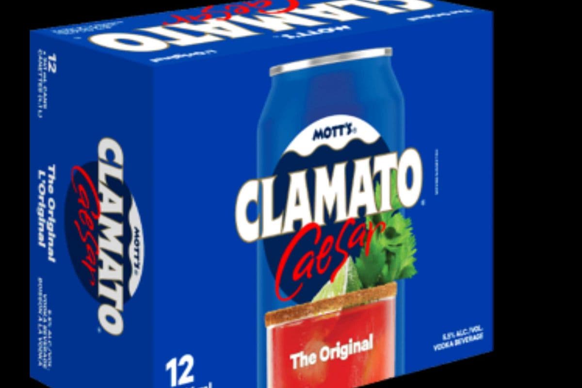 MOTTS CLAMATO CAESAR ORIGINAL 12*341ML (1 x 341ML)