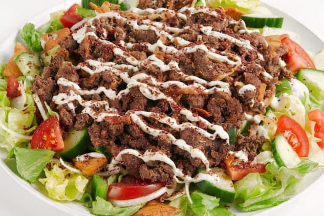 Beef on Salad