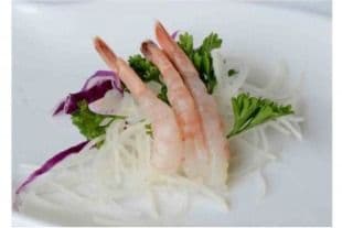 J1. Ama-Ebi Sashimi (3 pcs)