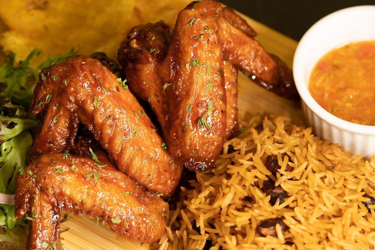 Plat ailes de poulet