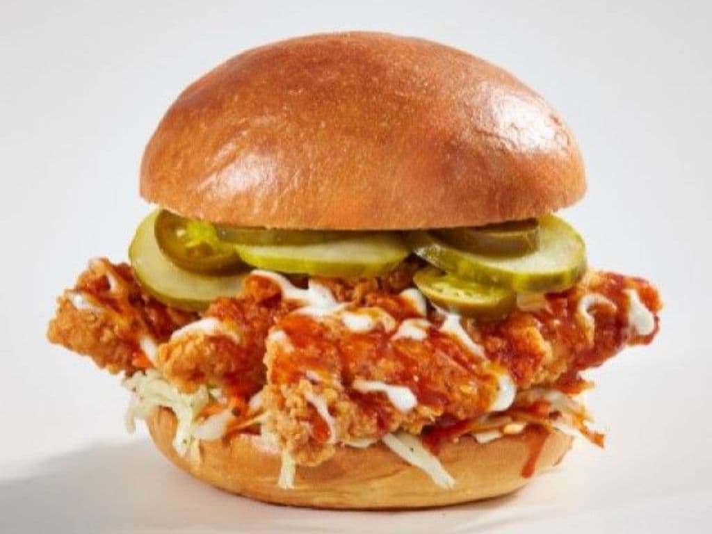 SPICY NASHVILLE CHICKEN BURGER