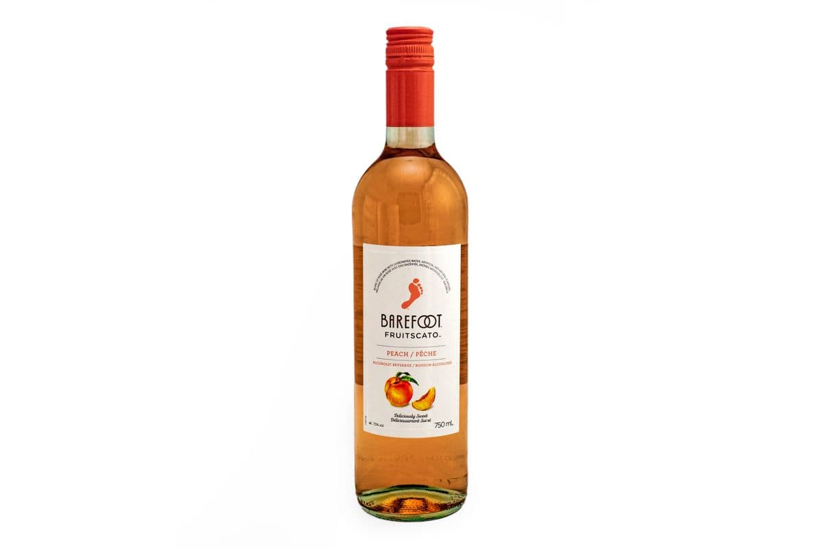 BAREFOOT FRUITSCATO PEACH (1 x 750ml)