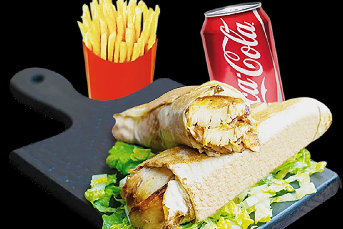 Chicken Saj Combo