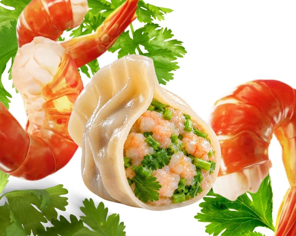 22.Shrimp & Coriander Dumpling / Crevettes et Coriandre Dumpling