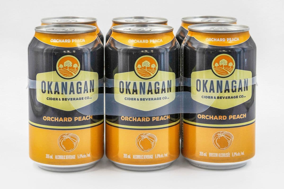 Okanagan Peach Cider (6 x 355 ml)