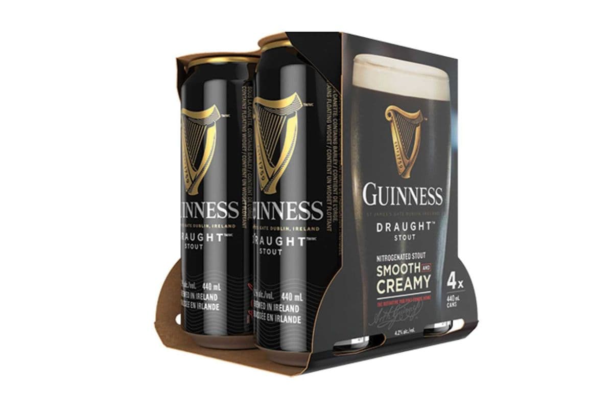 Guinness Pub Draught 4pk (4 x 440 ml)