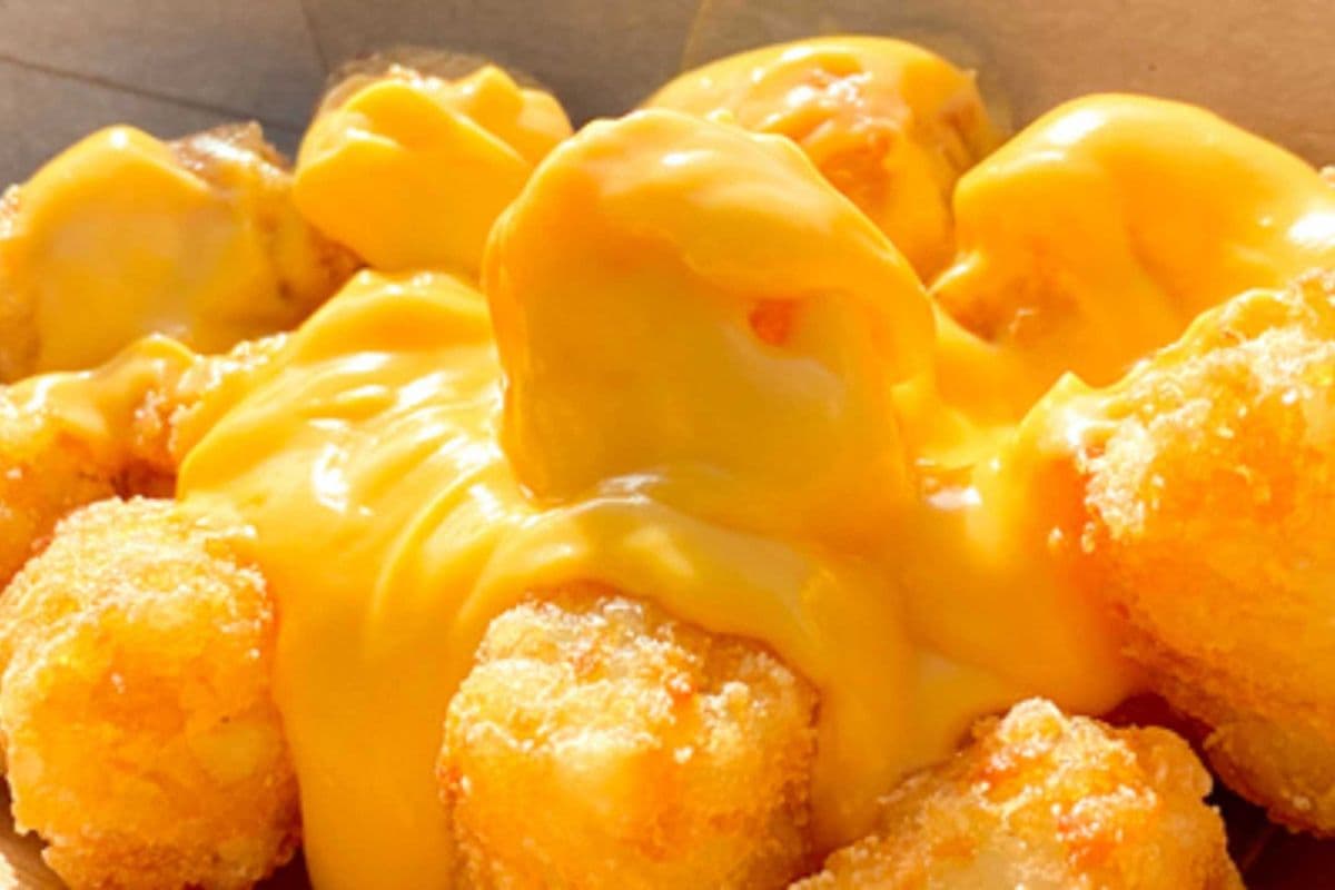 Cheesy Tater Tots 芝士汁炸薯粒