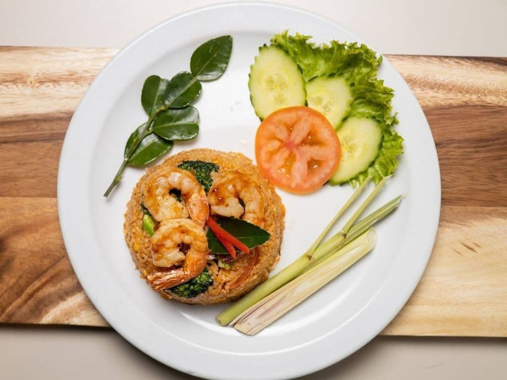 R4 Tom Yum Fried Rice with Prawns