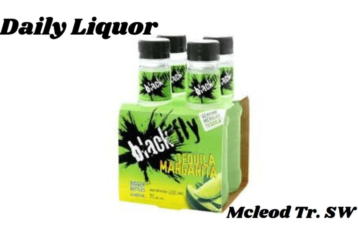 BLACK FLY TEQUILA MARGARITA 4 PK BOTTLE (1 x 4 CANS)