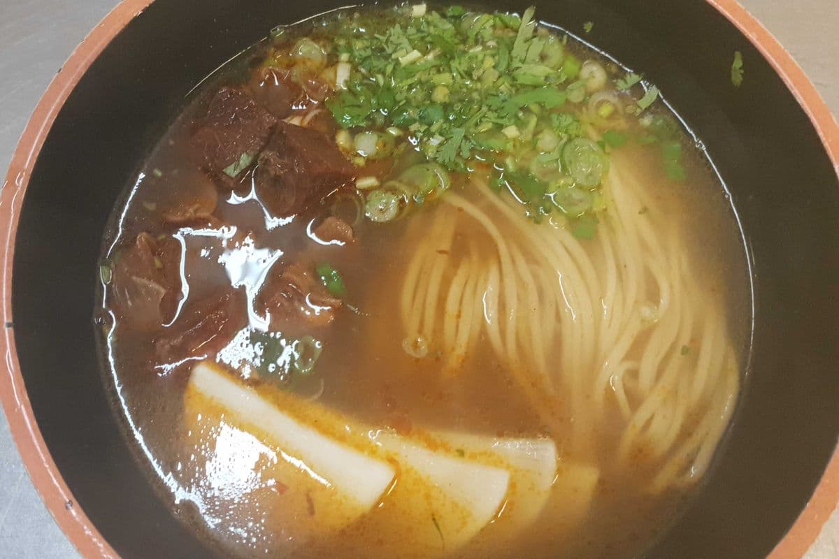 1102. Hand-Pulled Ramen with Braised Beef