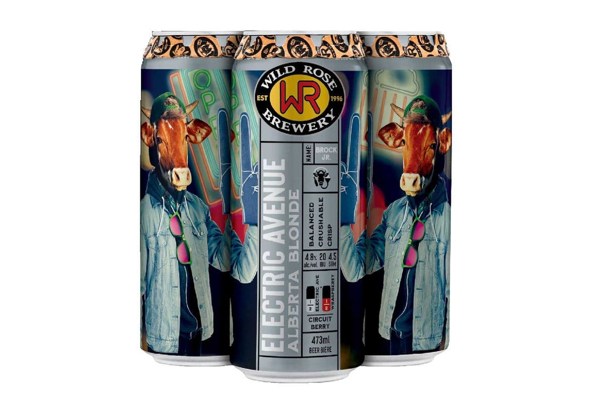 Wild Rose Electric Avenue Blonde-4PK (4 x 473ml)