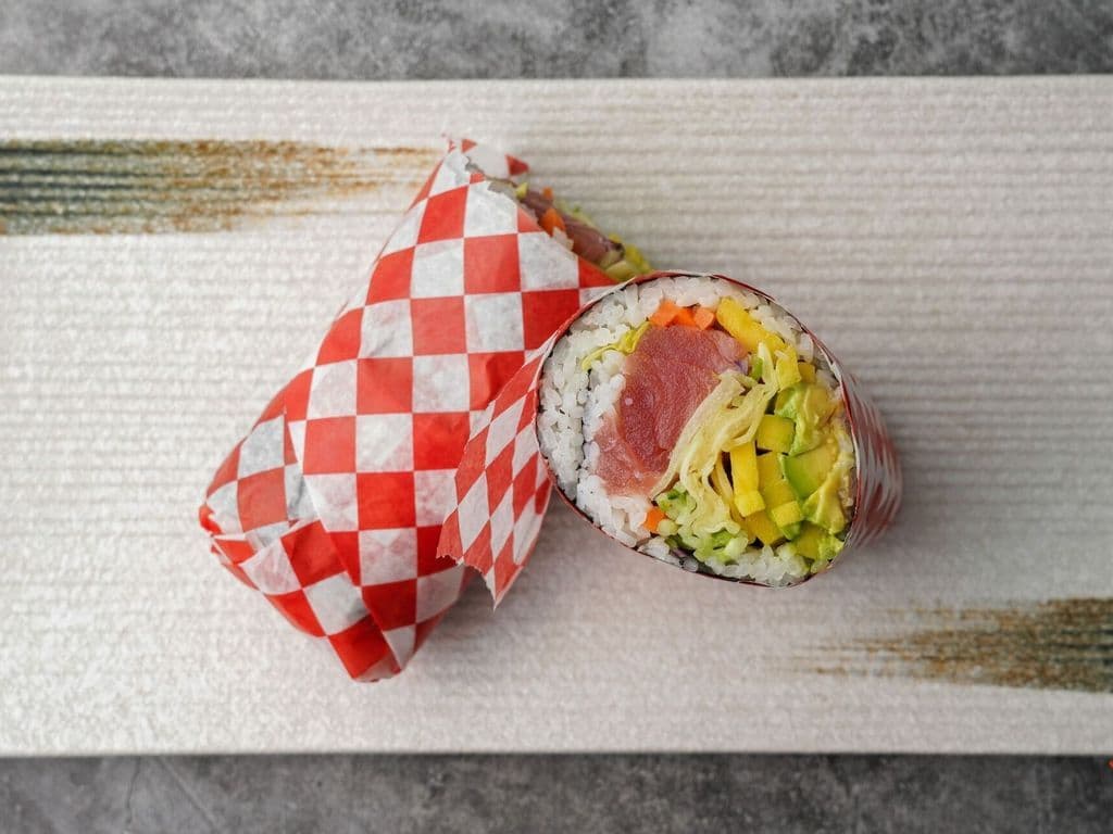 Ahi Tuna Burrito