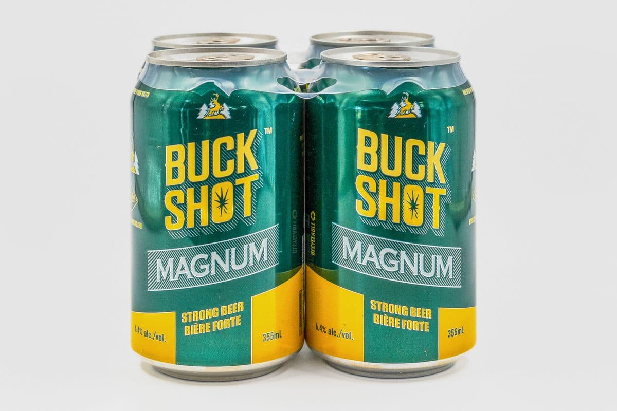 Buck Shot Magnum (4 Pack) (1 x 355 ml)
