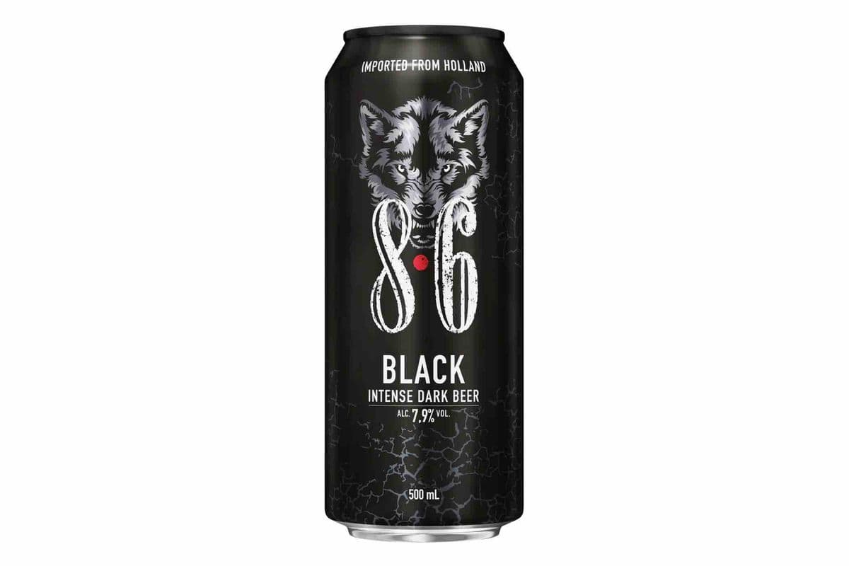 Bavaria 86 Black (1 x 500mL Can)