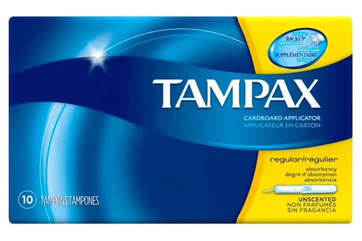 Tampax Tampons Regular (Yellow Box) (10 Tampons )